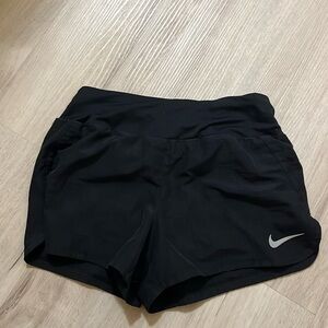 Nike black sports shorts